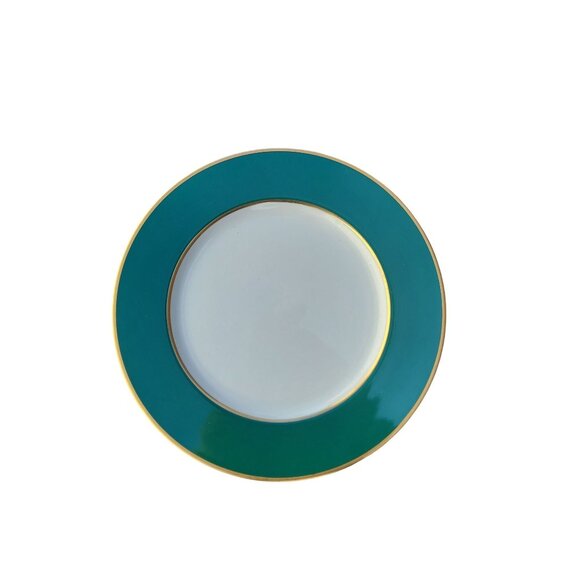 2 Mikasa Ming Green By Cathy Hardwick Bone China Dinner Plates 10 5/8"  Japan - Picture 2 of 3
